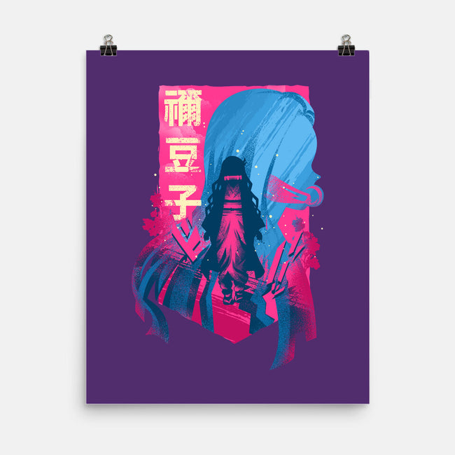 Demon Beauty-none matte poster-hypertwenty