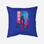 Demon Beauty-none removable cover w insert throw pillow-hypertwenty