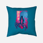 Demon Beauty-none removable cover w insert throw pillow-hypertwenty