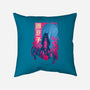Demon Beauty-none removable cover throw pillow-hypertwenty