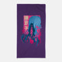 Demon Beauty-none beach towel-hypertwenty