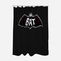 Bat!-none polyester shower curtain-kentcribbs