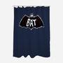 Bat!-none polyester shower curtain-kentcribbs