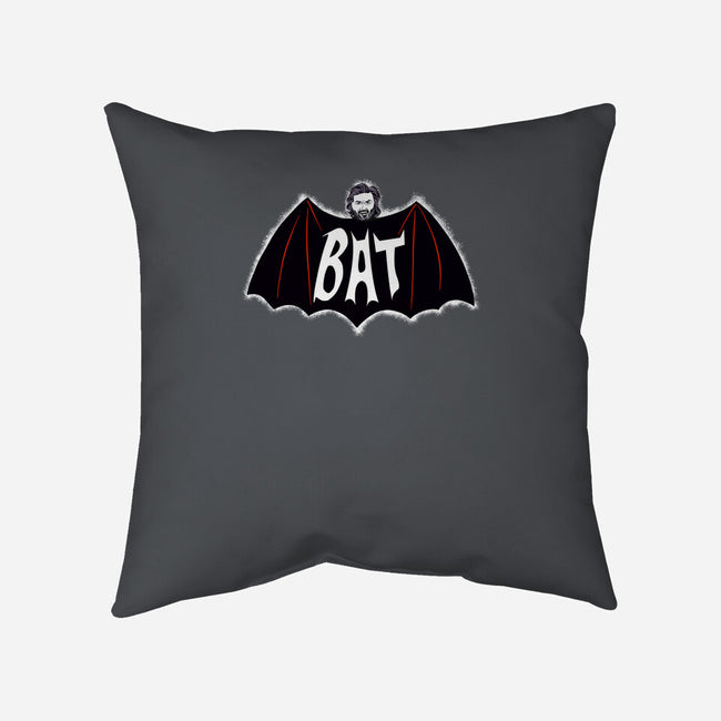 Bat!-none removable cover w insert throw pillow-kentcribbs
