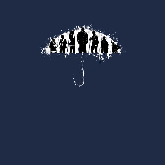 Under My Umbrella-unisex crew neck sweatshirt-rocketman_art
