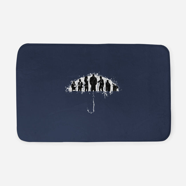 Under My Umbrella-none memory foam bath mat-rocketman_art