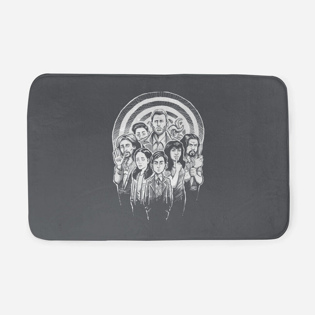 Weird Family-none memory foam bath mat-Andriu