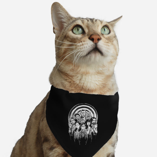 Weird Family-cat adjustable pet collar-Andriu