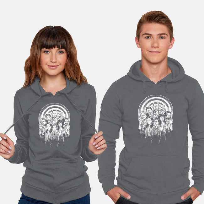 Weird Family-unisex pullover sweatshirt-Andriu