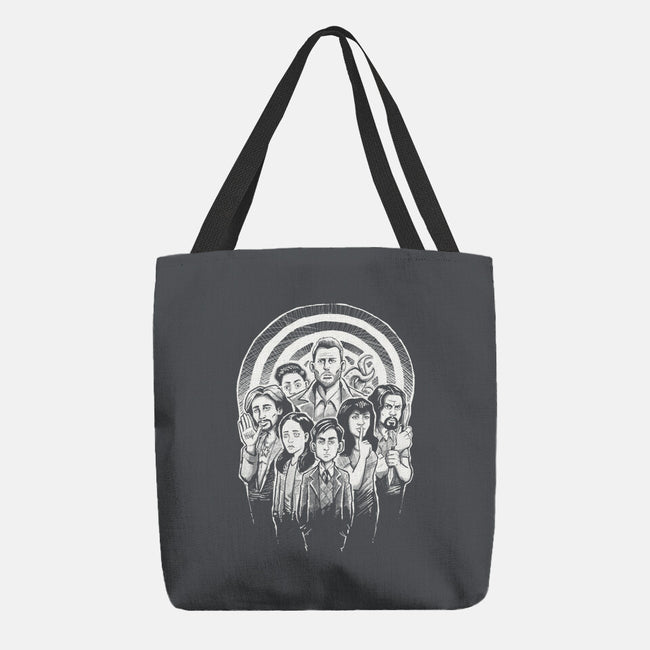 Weird Family-none basic tote-Andriu