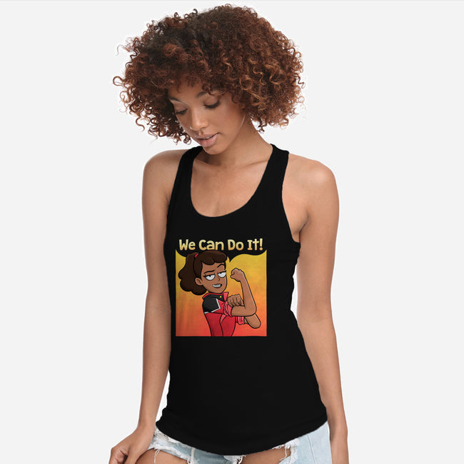Rebel Ensign-womens racerback tank-teesgeex