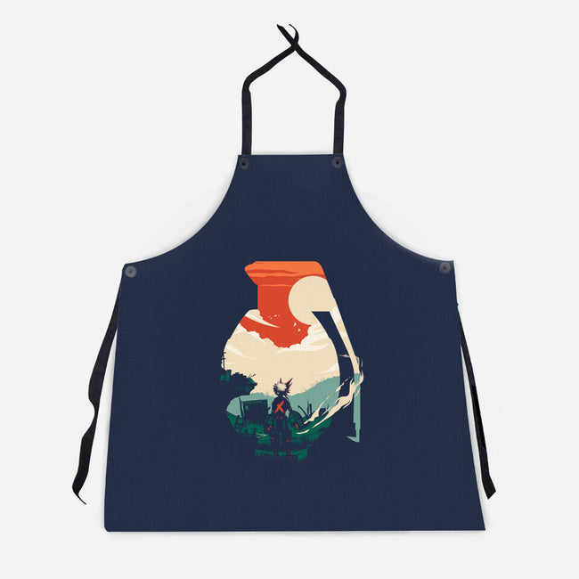 Ground Zero-unisex kitchen apron-RamenBoy