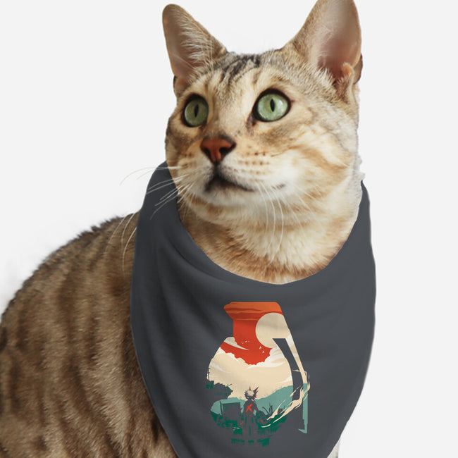 Ground Zero-cat bandana pet collar-RamenBoy