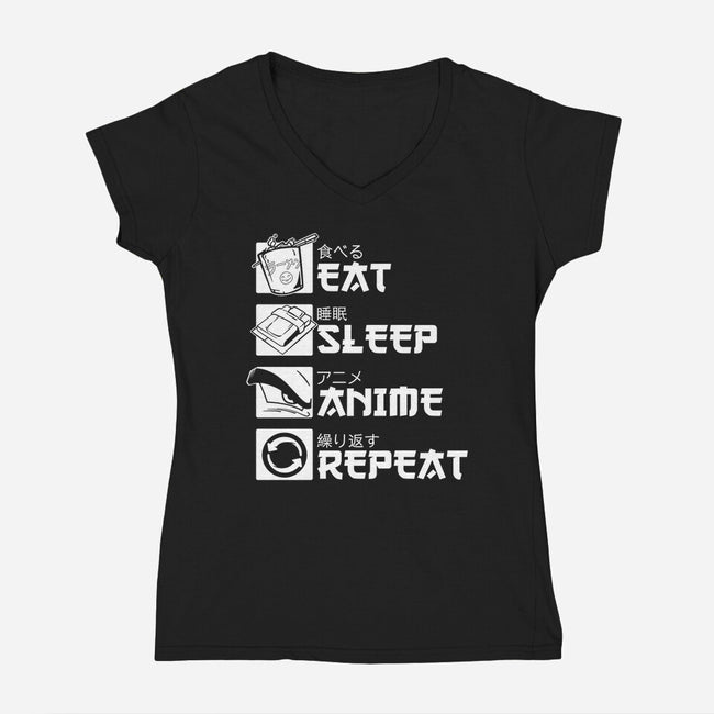 Rinse and Repeat-womens v-neck tee-CoD Designs