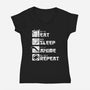 Rinse and Repeat-womens v-neck tee-CoD Designs