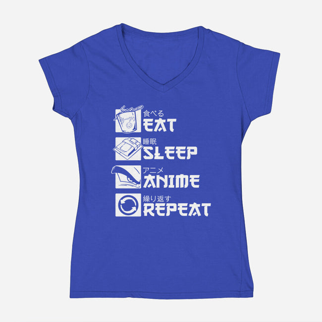 Rinse and Repeat-womens v-neck tee-CoD Designs