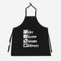 Rinse and Repeat-unisex kitchen apron-CoD Designs