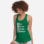 Rinse and Repeat-womens racerback tank-CoD Designs