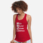 Rinse and Repeat-womens racerback tank-CoD Designs