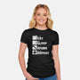 Rinse and Repeat-womens fitted tee-CoD Designs