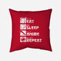 Rinse and Repeat-none removable cover w insert throw pillow-CoD Designs