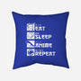 Rinse and Repeat-none removable cover w insert throw pillow-CoD Designs
