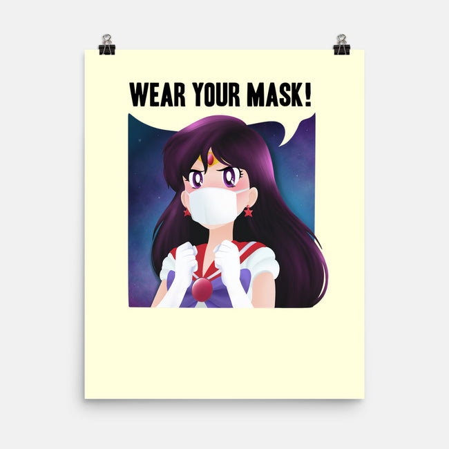 Wear Your Mask-none matte poster-kosmicsatellite