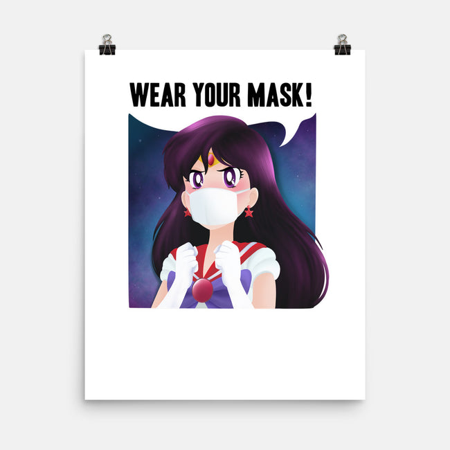 Wear Your Mask-none matte poster-kosmicsatellite