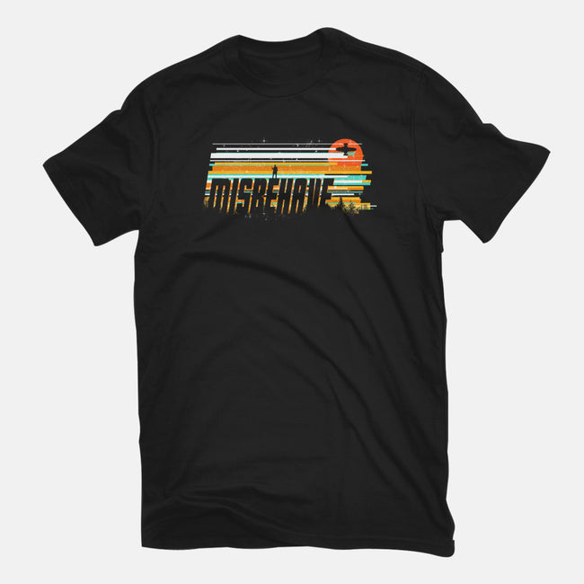 Misbehave-womens basic tee-kharmazero