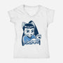 Live Long and Pawspurr-womens v-neck tee-estudiofitas