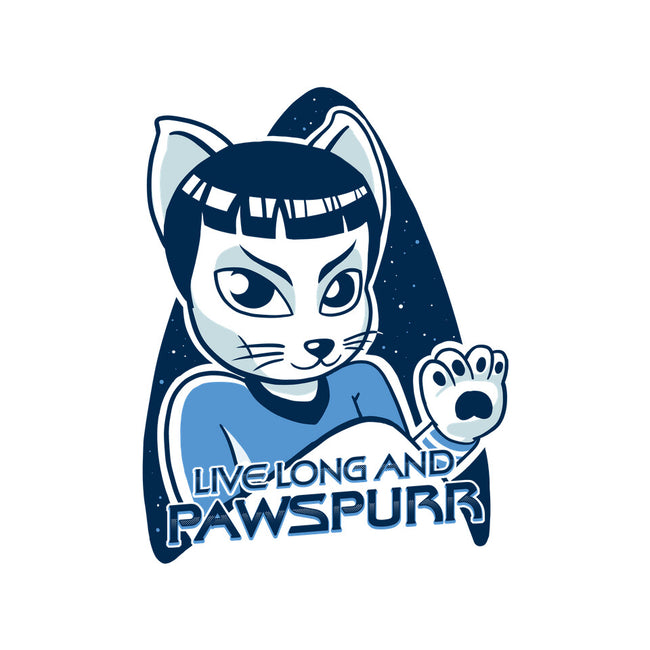 Live Long and Pawspurr-none glossy sticker-estudiofitas