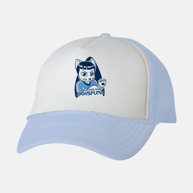 Live Long and Pawspurr-unisex trucker hat-estudiofitas