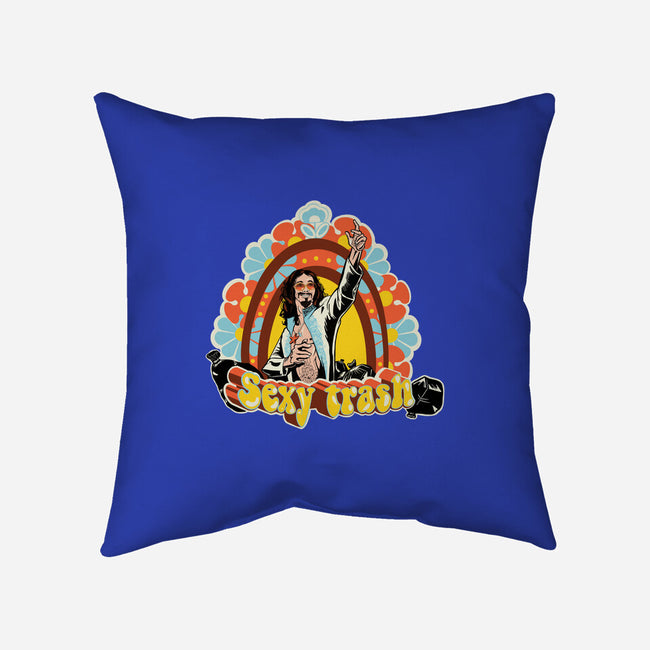 Sexy Trash-none removable cover w insert throw pillow-imaginaryastronaut