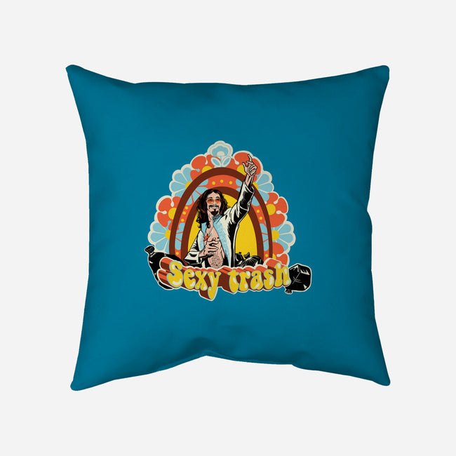 Sexy Trash-none removable cover w insert throw pillow-imaginaryastronaut