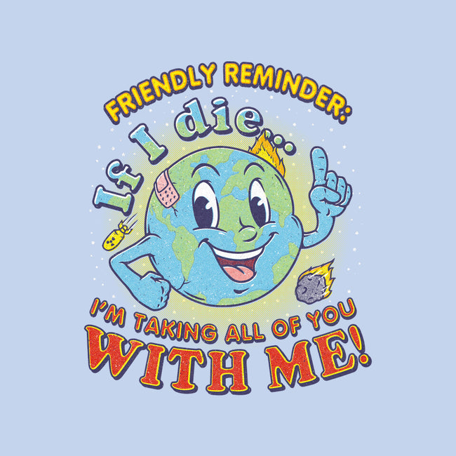 Friendly Reminder-none drawstring bag-Firebrander