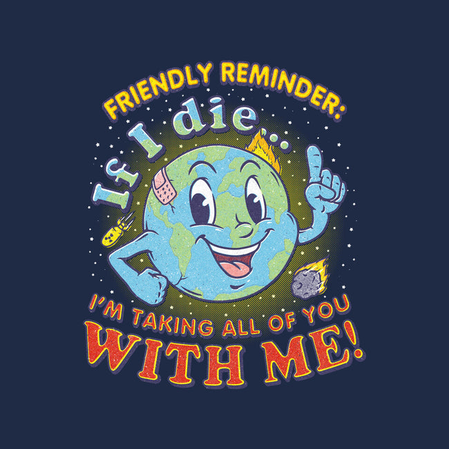 Friendly Reminder-baby basic tee-Firebrander