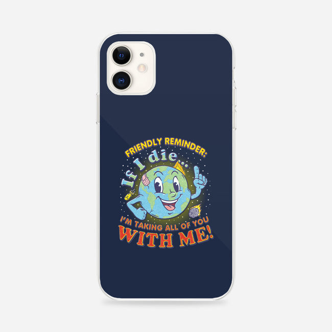 Friendly Reminder-iphone snap phone case-Firebrander