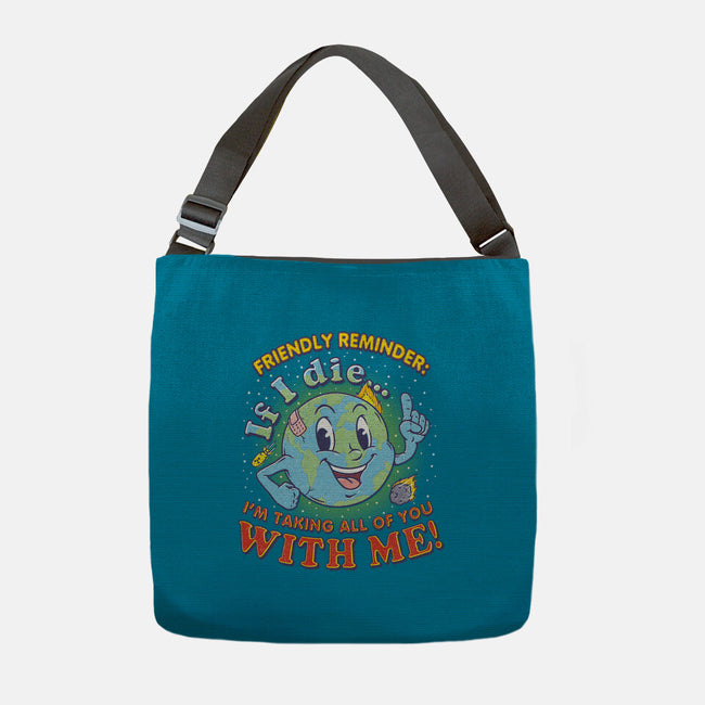 Friendly Reminder-none adjustable tote-Firebrander