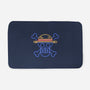 Neon Hat-none memory foam bath mat-CoD Designs