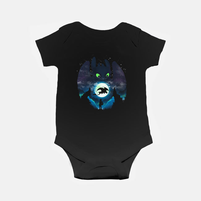 Adorable Dragon-baby basic onesie-dandingeroz