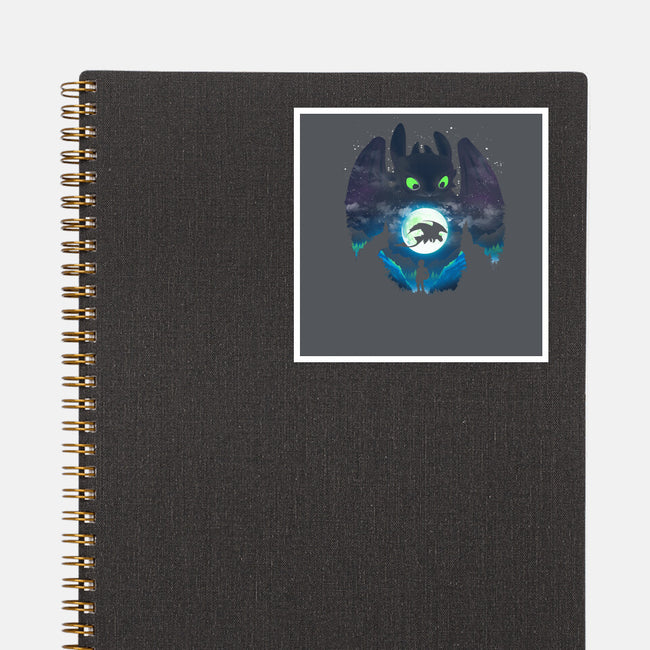 Adorable Dragon-none glossy sticker-dandingeroz