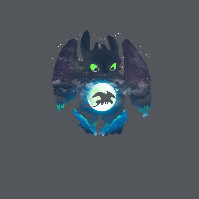 Adorable Dragon-none drawstring bag-dandingeroz
