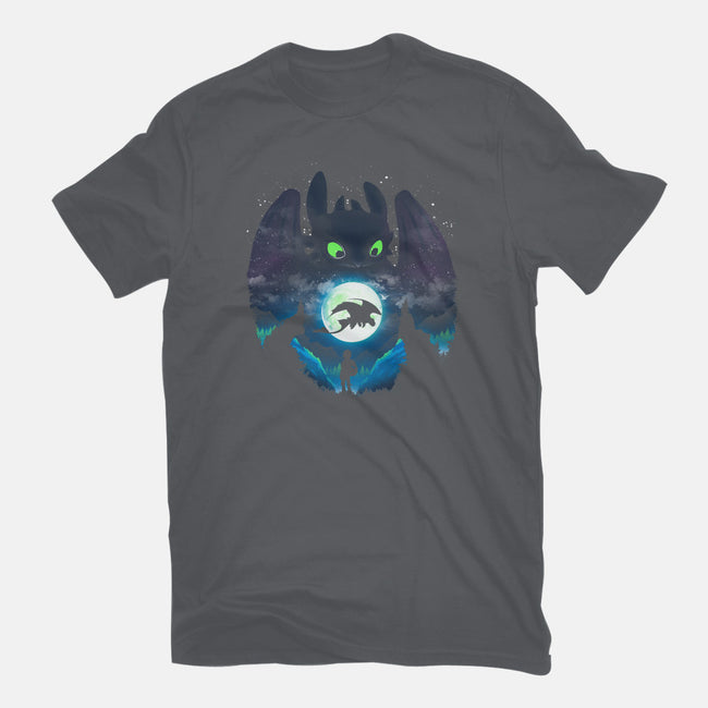Adorable Dragon-womens fitted tee-dandingeroz