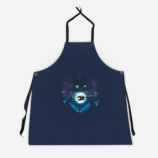 Adorable Dragon-unisex kitchen apron-dandingeroz