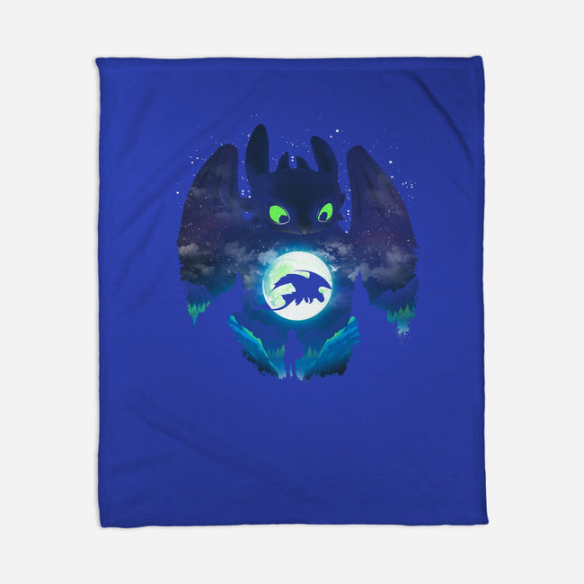 Adorable Dragon-none fleece blanket-dandingeroz