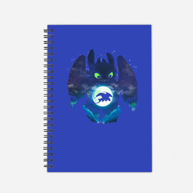 Adorable Dragon-none dot grid notebook-dandingeroz