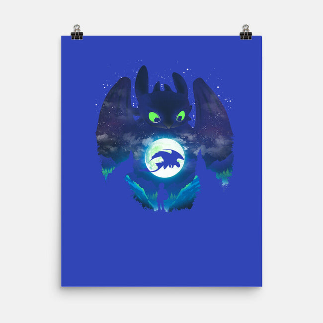Adorable Dragon-none matte poster-dandingeroz
