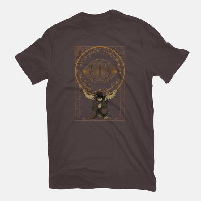 Burden-womens fitted tee-Hafaell