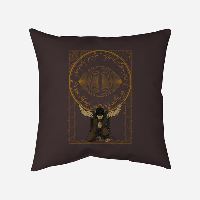 Burden-none removable cover w insert throw pillow-Hafaell