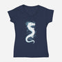 Good Luck Will Find You-womens v-neck tee-piercek26